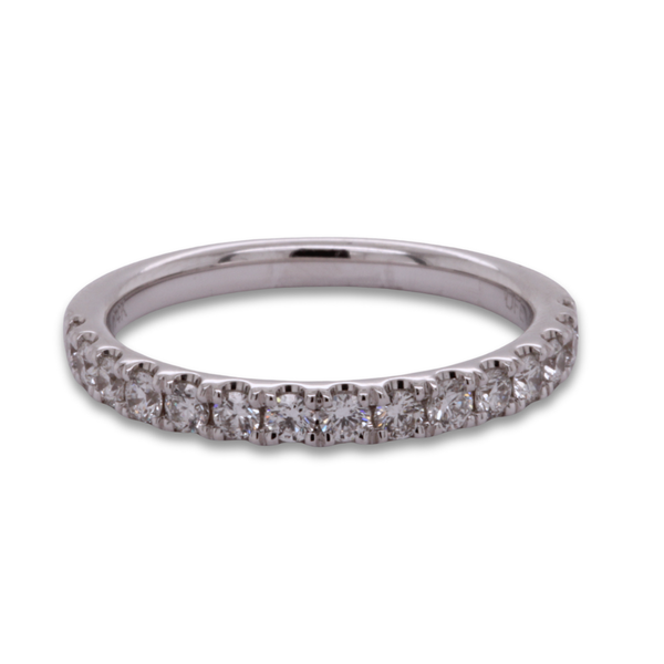 Shared Prong Diamond Wedding Band Rasmussen Diamonds Mount Pleasant, WI