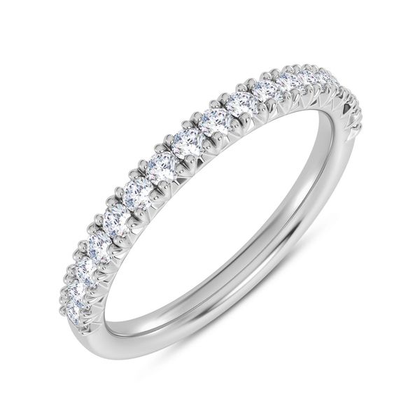 1/2 CT French Pave Set Diamond Band Rasmussen Diamonds Mount Pleasant, WI
