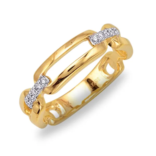0.08 CT Diamond Link Ring Rasmussen Diamonds Mount Pleasant, WI