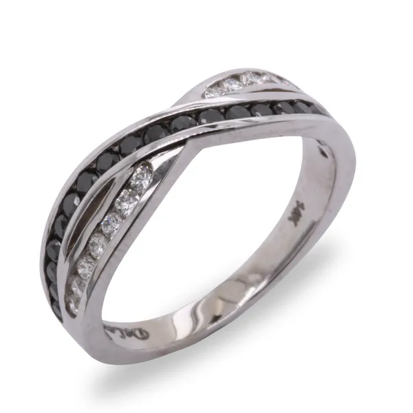 0.70 CT Diamond and Black Diamond Ring Rasmussen Diamonds Mount Pleasant, WI