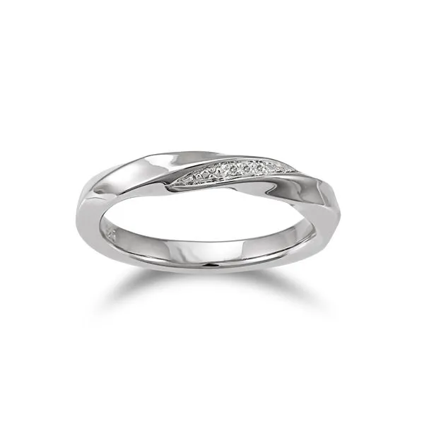 Sterling Silver Diamond Ring Rasmussen Diamonds Mount Pleasant, WI