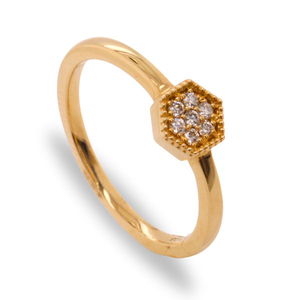 Diamond Honeycomb Ring Rasmussen Diamonds Mount Pleasant, WI