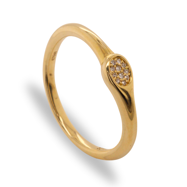 Pave Set Diamond Fashion Stackable Ring Rasmussen Diamonds Mount Pleasant, WI