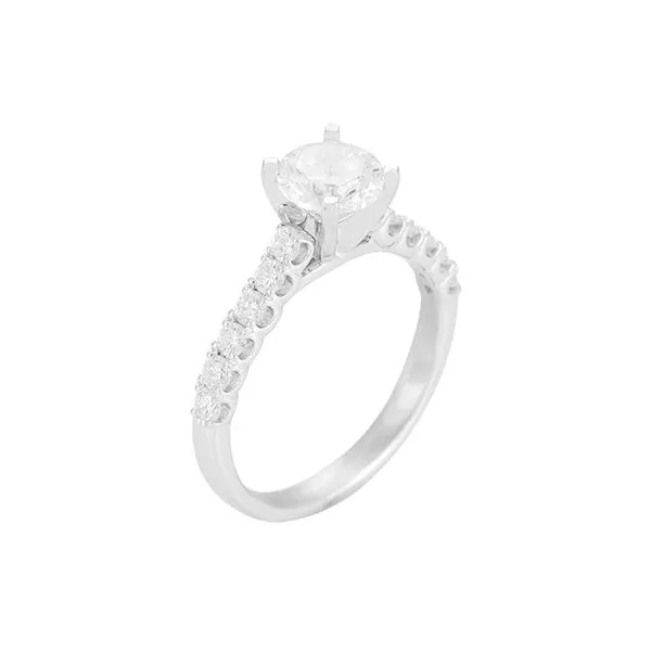 .46ctw Diamond Semi-Mounting Rasmussen Diamonds Mount Pleasant, WI