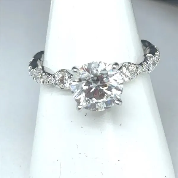 0.70 CTW Diamond Ring Mounting Rasmussen Diamonds Mount Pleasant, WI