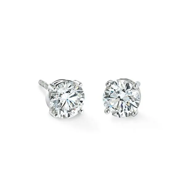 1.85 CT Diamond Stud Earrings Rasmussen Diamonds Mount Pleasant, WI