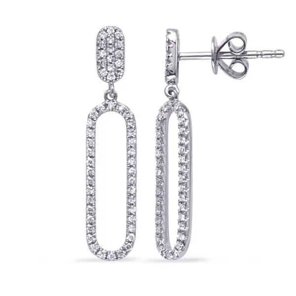0.28 CT Diamond Drop Earrings Rasmussen Diamonds Mount Pleasant, WI