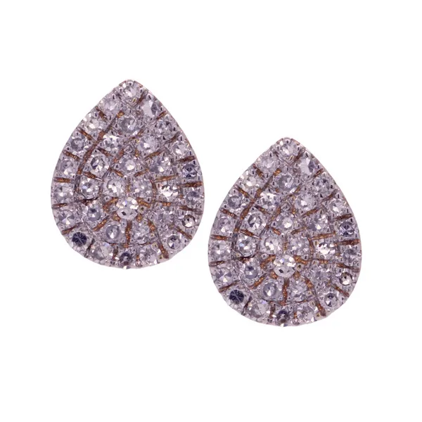 Diamond Teardrop Earrings Rasmussen Diamonds Mount Pleasant, WI