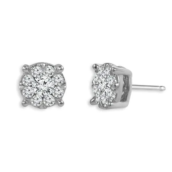 .5 CT Diamond Stud Earrings Rasmussen Diamonds Mount Pleasant, WI