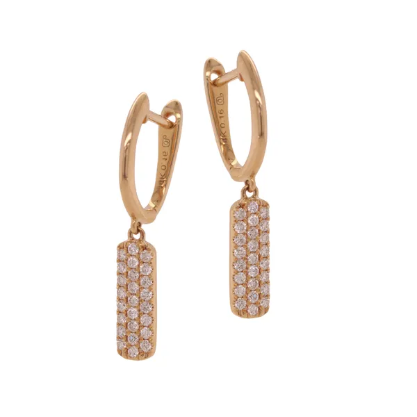 Drop Diamond Earrings Rasmussen Diamonds Mount Pleasant, WI