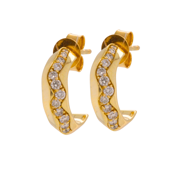 Diamond Hoop Earrings Rasmussen Diamonds Mount Pleasant, WI