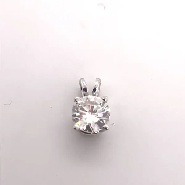 White Gold and Diamond rabbit ear pendant  Rasmussen Diamonds Mount Pleasant, WI