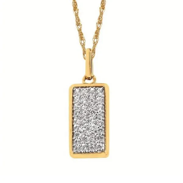 1/4  CT Diamond Pave' Pendant Rasmussen Diamonds Mount Pleasant, WI