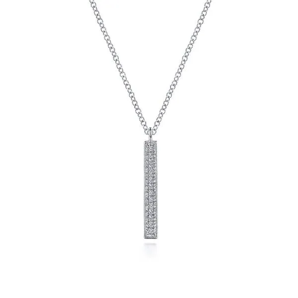 Gabriel & Co. 0.08 CT Diamond Pendant Rasmussen Diamonds Mount Pleasant, WI