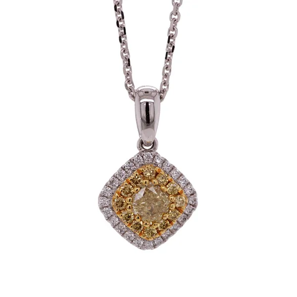 Fancy Yellow Diamond Pendant similar item image