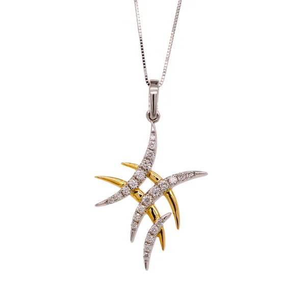 Diamond Starburst Pendant Rasmussen Diamonds Mount Pleasant, WI