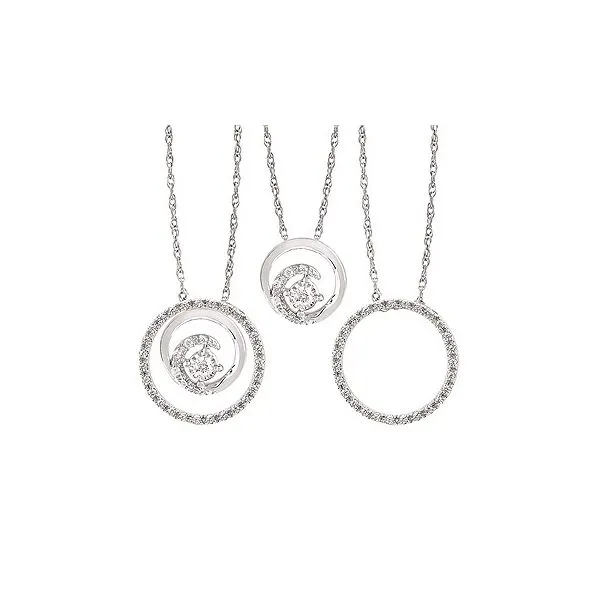 White Gold Diamond Pendant Rasmussen Diamonds Mount Pleasant, WI