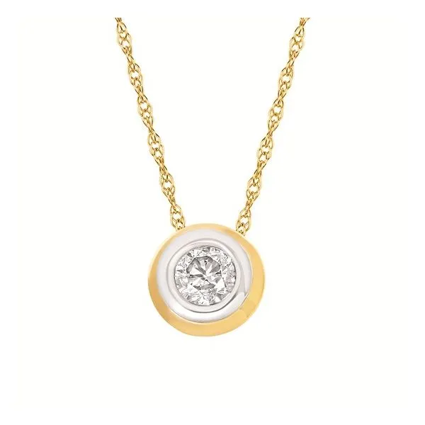 Circle Diamond Pendant Rasmussen Diamonds Mount Pleasant, WI