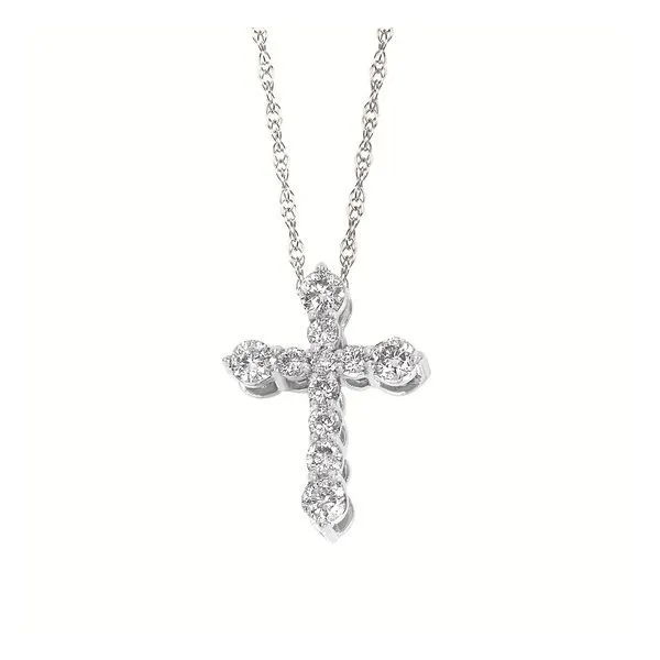 Diamond Cross Pendant Rasmussen Diamonds Mount Pleasant, WI