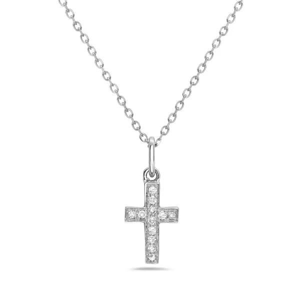 Diamond Cross Pendant Rasmussen Diamonds Mount Pleasant, WI