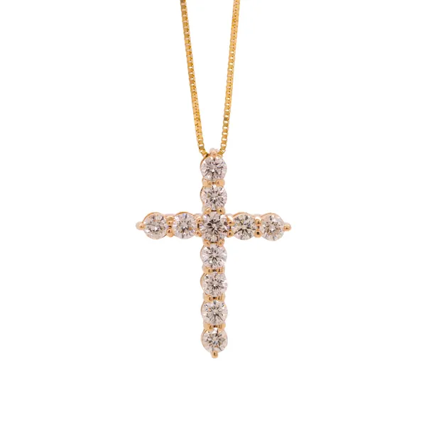 0.83 CT Diamond Cross Pendant Rasmussen Diamonds Mount Pleasant, WI