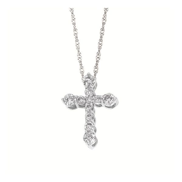Diamond Cross Pendant Rasmussen Diamonds Mount Pleasant, WI