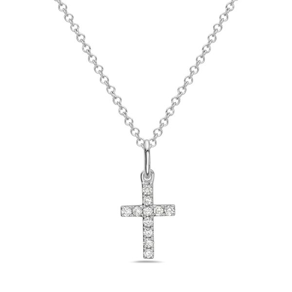 Diamond Cross Pendant Rasmussen Diamonds Mount Pleasant, WI