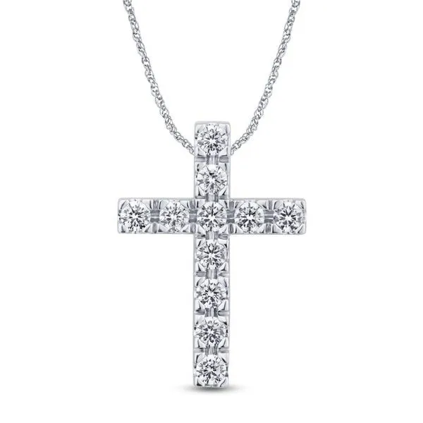 Loveglo Diamond Cross Pendant Rasmussen Diamonds Mount Pleasant, WI