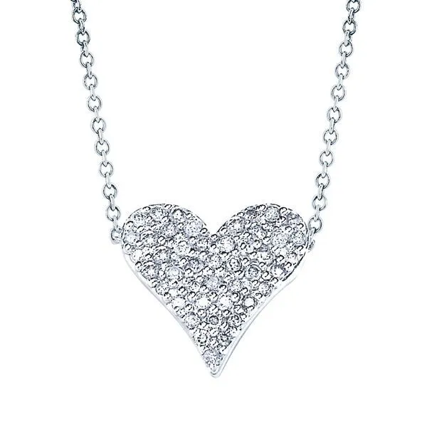 0.20 CT Diamond Heart Necklace Rasmussen Diamonds Mount Pleasant, WI
