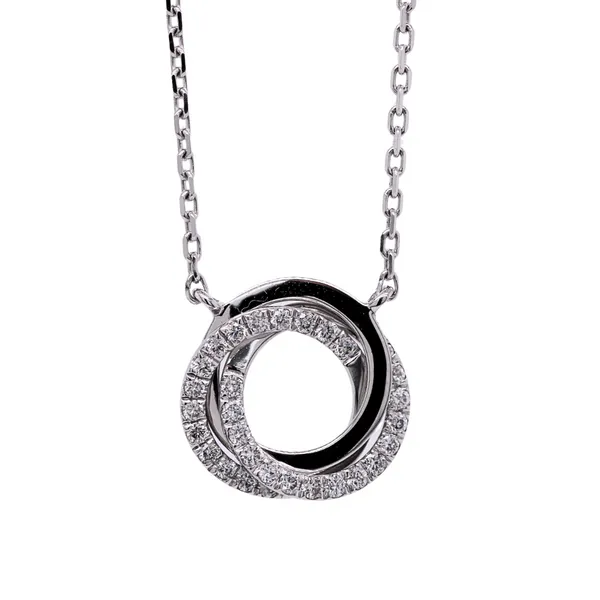 0.16 CT Diamond Swirl Necklace similar item image