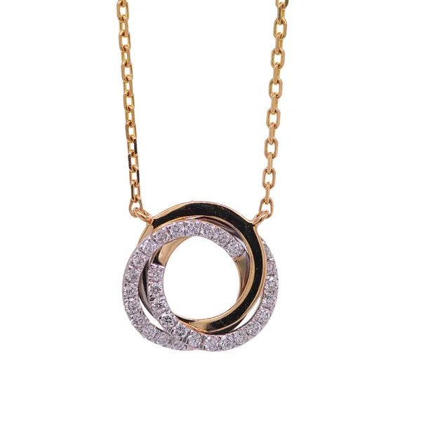 0.16 CT Diamond Swirl Necklace similar item image