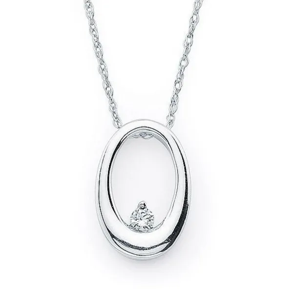 0.04 CT Diamond Necklace Rasmussen Diamonds Mount Pleasant, WI