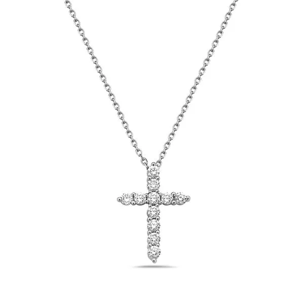 0.25 CT Diamond Cross Necklace Rasmussen Diamonds Mount Pleasant, WI