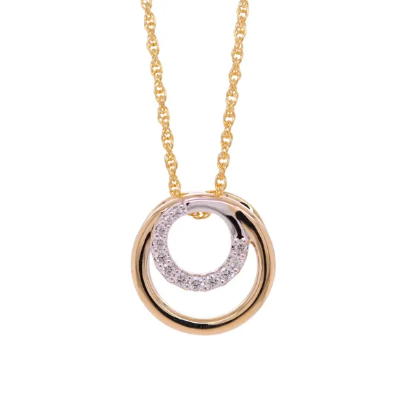 Diamond Swirl Necklace Rasmussen Diamonds Mount Pleasant, WI