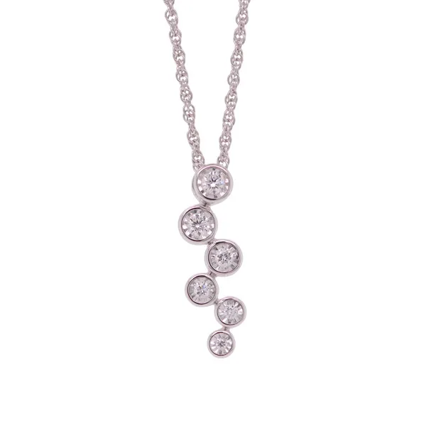 Diamond Drop Necklace Rasmussen Diamonds Mount Pleasant, WI