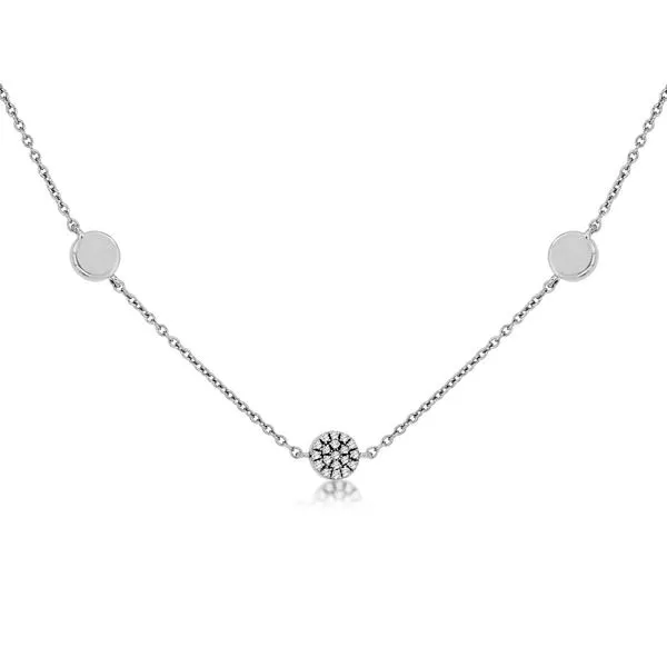 Diamond Station Necklace Rasmussen Diamonds Mount Pleasant, WI