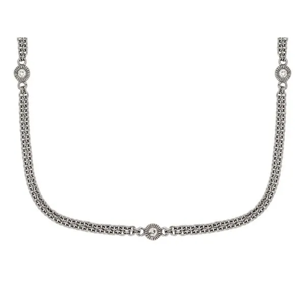 Diamond Station Necklace Rasmussen Diamonds Mount Pleasant, WI