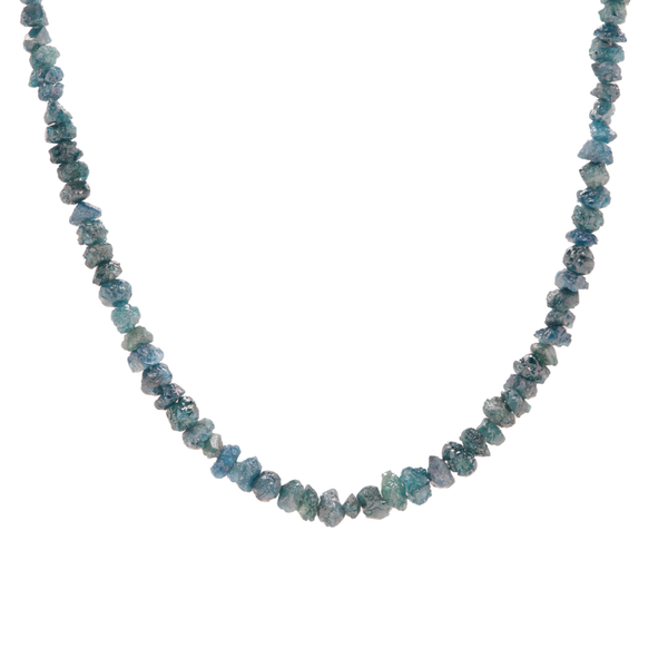 31.7 CT Rough Blue Diamond Necklace Rasmussen Diamonds Mount Pleasant, WI