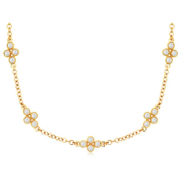 Diamond Station Necklace Rasmussen Diamonds Mount Pleasant, WI