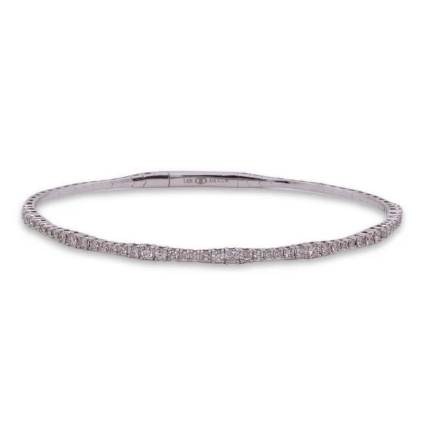 Diamond Flexi-Bangle Bracelet Rasmussen Diamonds Mount Pleasant, WI