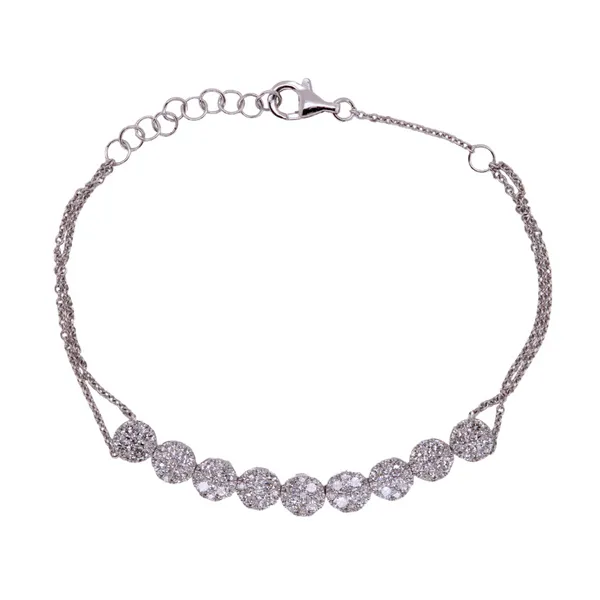 Cluster Diamond Bracelet Rasmussen Diamonds Mount Pleasant, WI