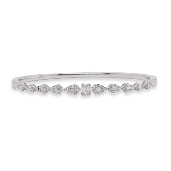 Diamond Bangle Bracelet Rasmussen Diamonds Mount Pleasant, WI
