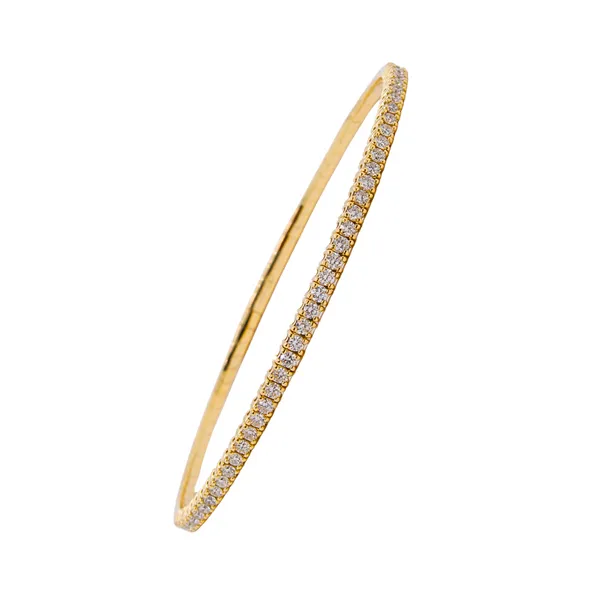 Diamond Flexi-Bangle Bracelet