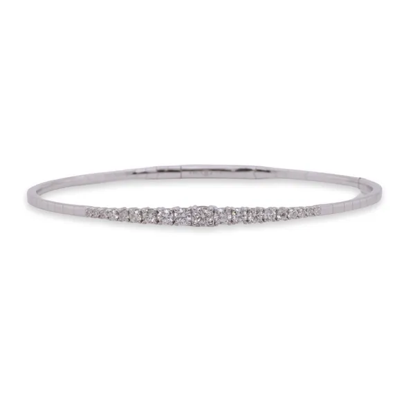 0.87 CT Diamond Bangle Bracelet Rasmussen Diamonds Mount Pleasant, WI