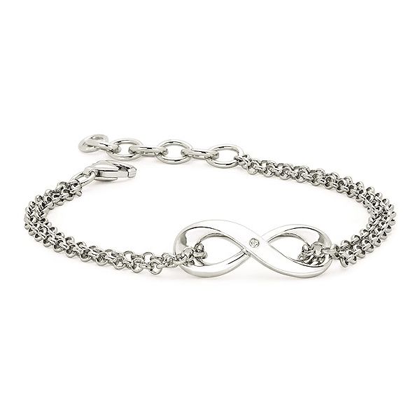 Double Chain Diamond Bracelet Rasmussen Diamonds Mount Pleasant, WI