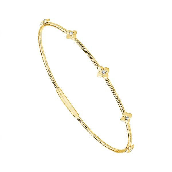 Diamond Flexie Bangle Bracelet Rasmussen Diamonds Mount Pleasant, WI