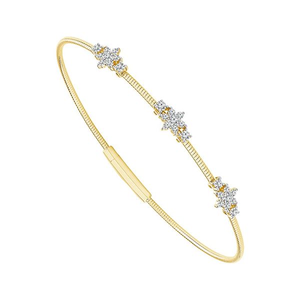 Diamond Flexie Bangle Bracelet Rasmussen Diamonds Mount Pleasant, WI