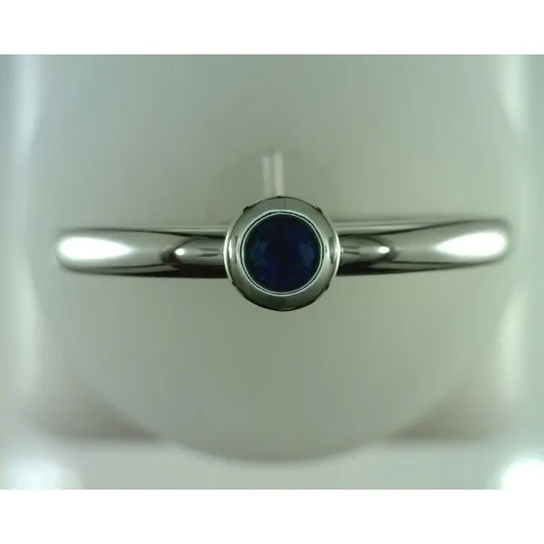 Sapphire birthstone ring  Rasmussen Diamonds Mount Pleasant, WI