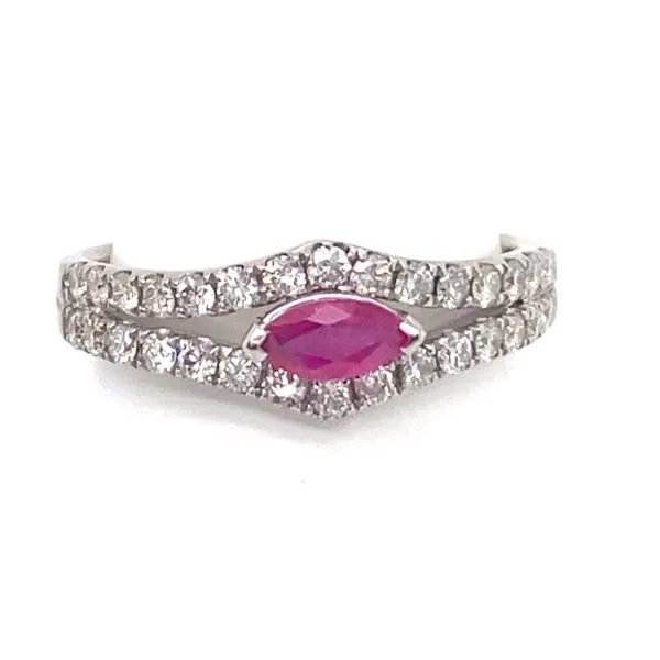 RUBY AND DIAMOND RING Rasmussen Diamonds Mount Pleasant, WI