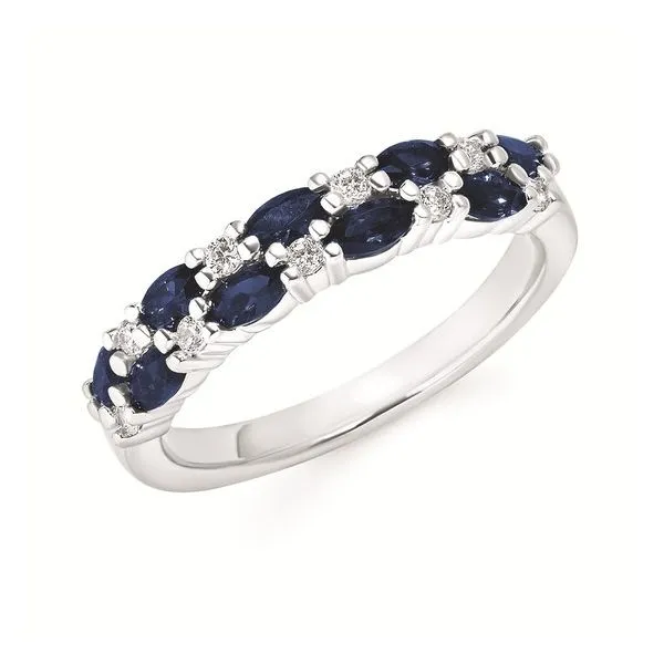 Sapphire and Diamond Ring